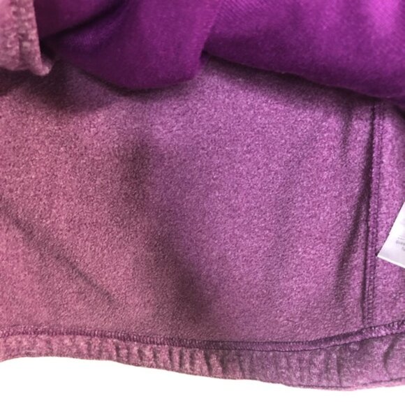 Columbia Purple Fleece Hoodie Zip-Up Jacket - Picture 6 of 8